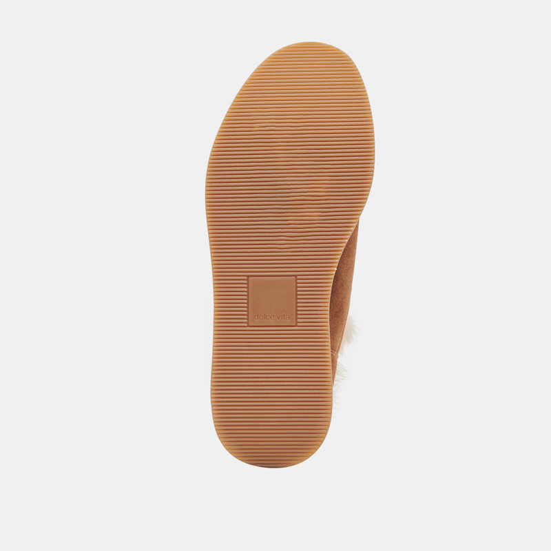 ARDY PLUSH H2O BOOTIES PECAN SUEDE 9