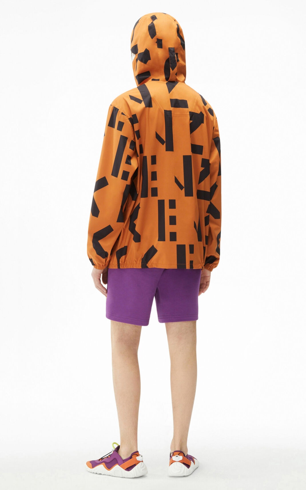 KENZO Sport monogrammed parka - 4