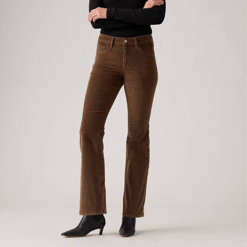 726 HIGH-RISE FLARE CORDUROY WOMEN'S PANTS 4