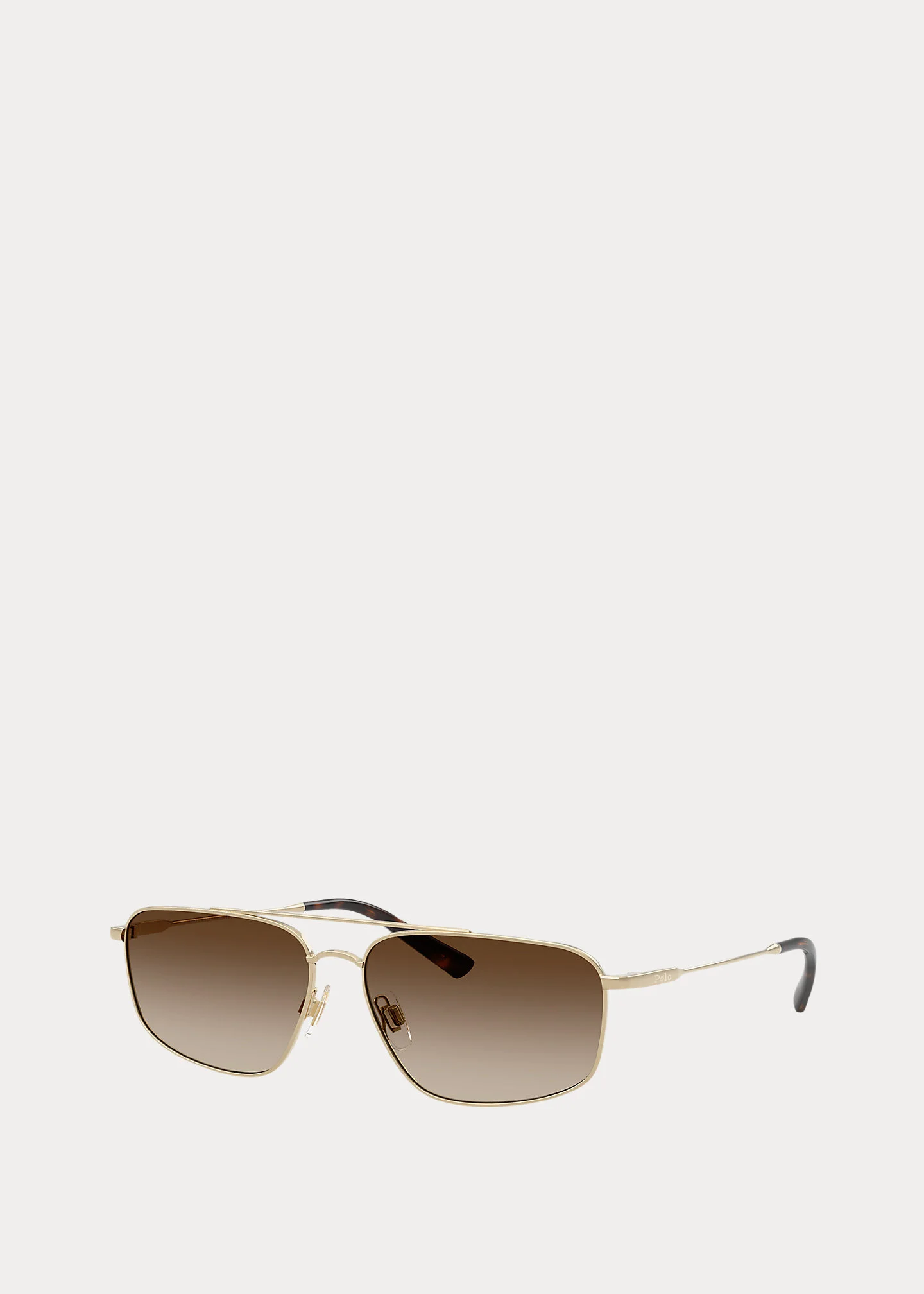 Polo Rectangle Aviator Sunglasses - 1