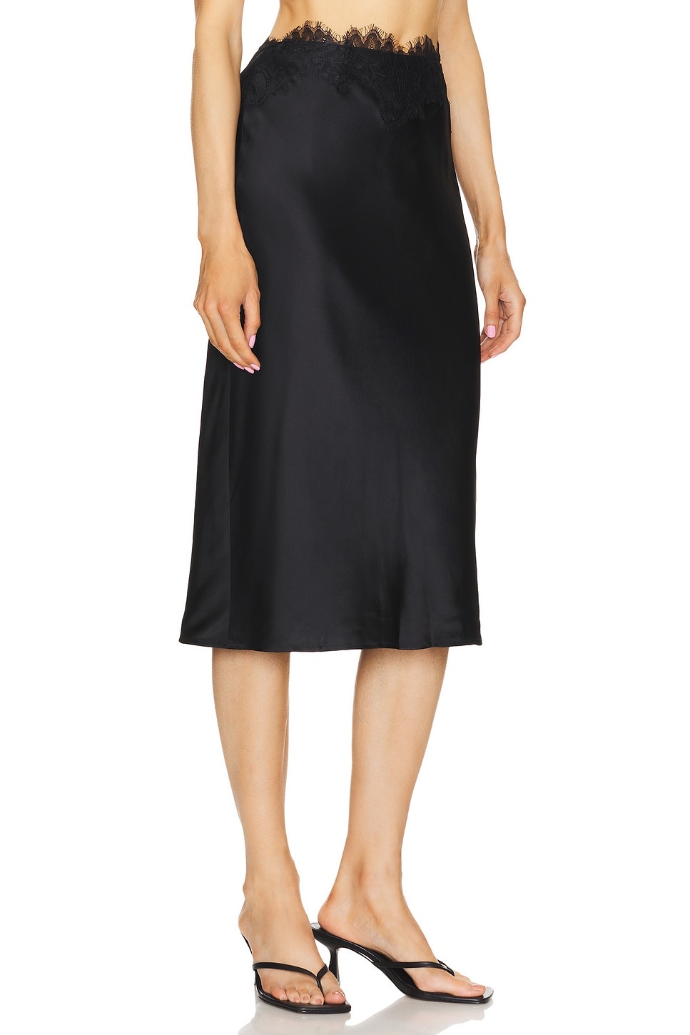 Loyal Lace Trim Skirt - 2