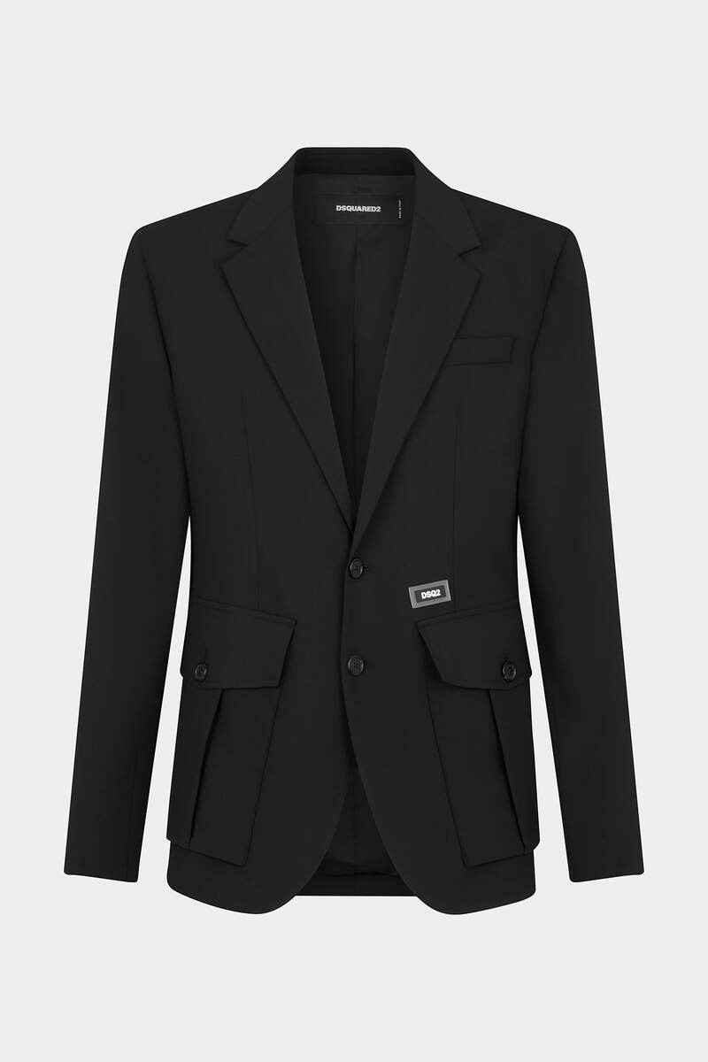 BLACK UTILITY BLAZER 1