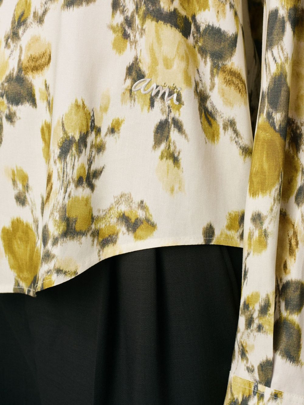 floral-print shirt - 6
