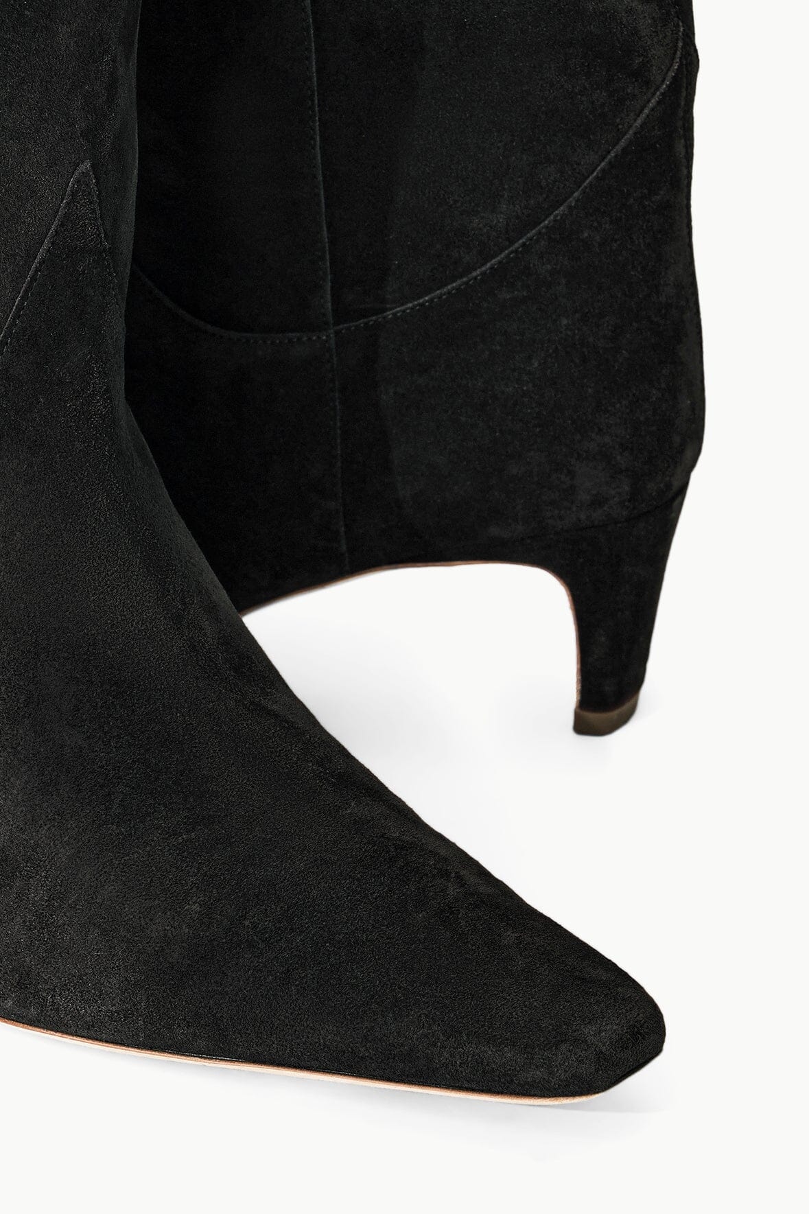 STAUD WESTERN WALLY BOOT BLACK SUEDE - 7