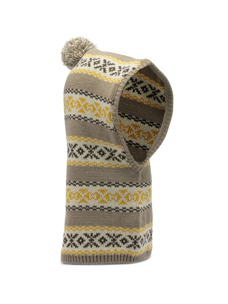 Kapital pompom striped hat outlook
