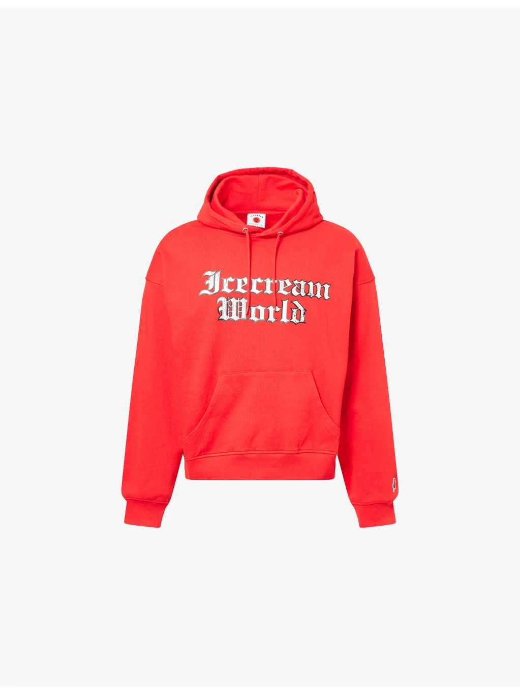 Icecream World Oversized Cotton-Jersey Hoodie - 1