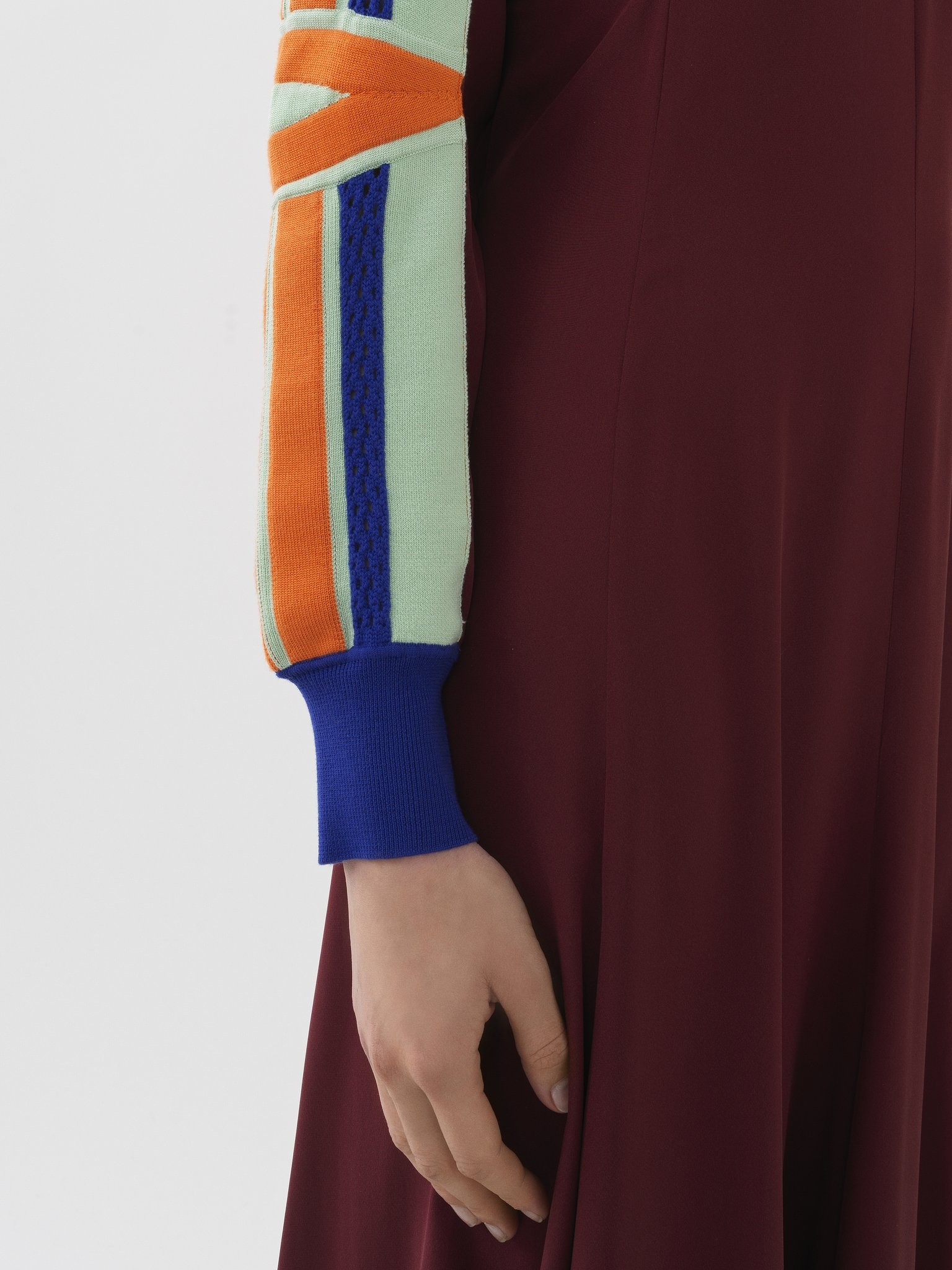 OVERSIZED LONG-SLEEVED DRESS - 6