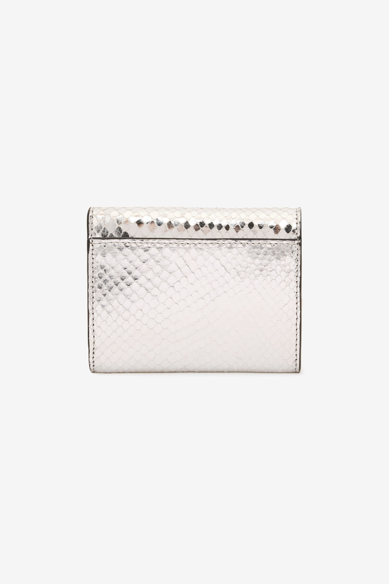 Roberto Cavalli Laminated Cardholder with Snake Print outlook