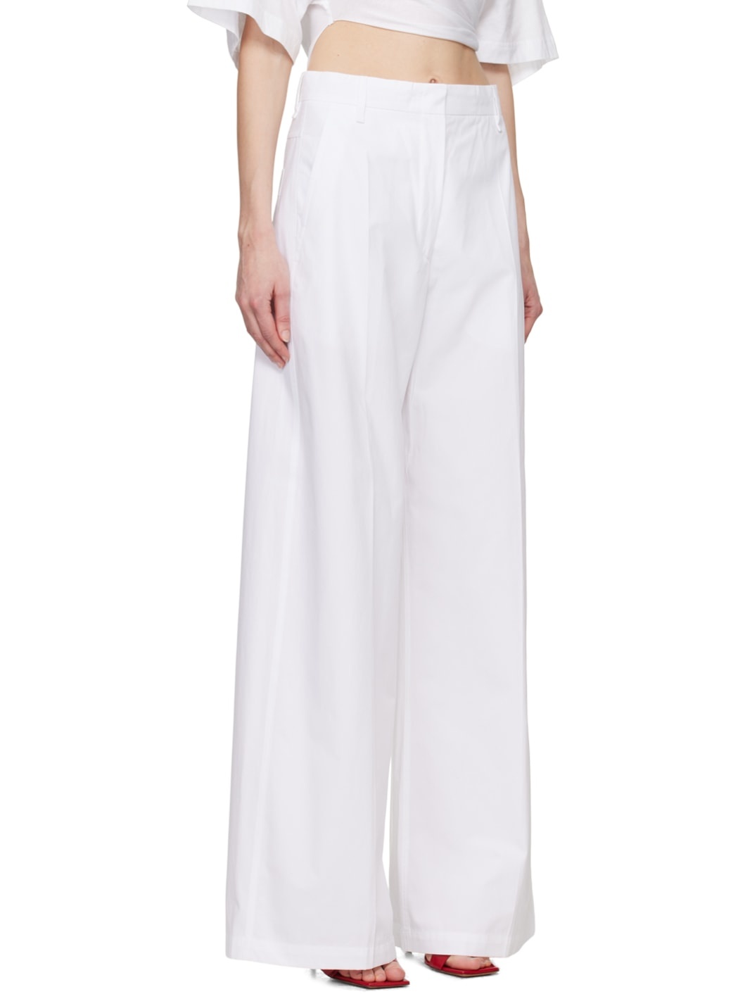 White Gebe Trousers - 2