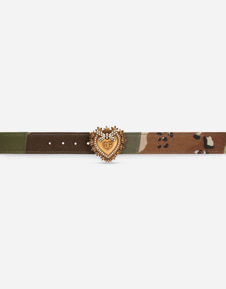 Devotion belt in camouflage patchwork - 3