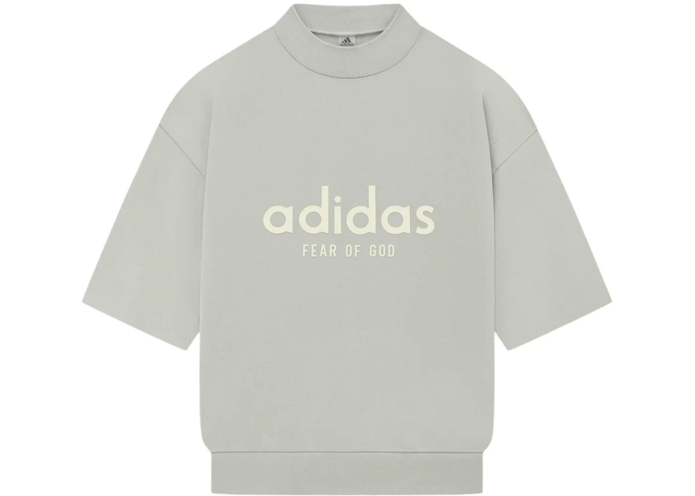 Fear of God Athletics Heavy Jersey 3/4 Mock Tee Sesame - 1