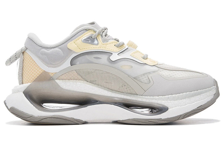 (WMNS) Li-Ning Infinity 'Grey Yellow' AZGS054-2 - 2