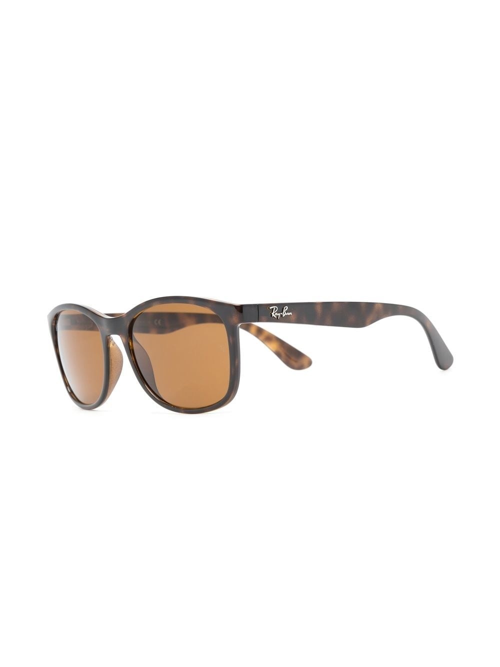 tortoise square-frame sunglasses - 2