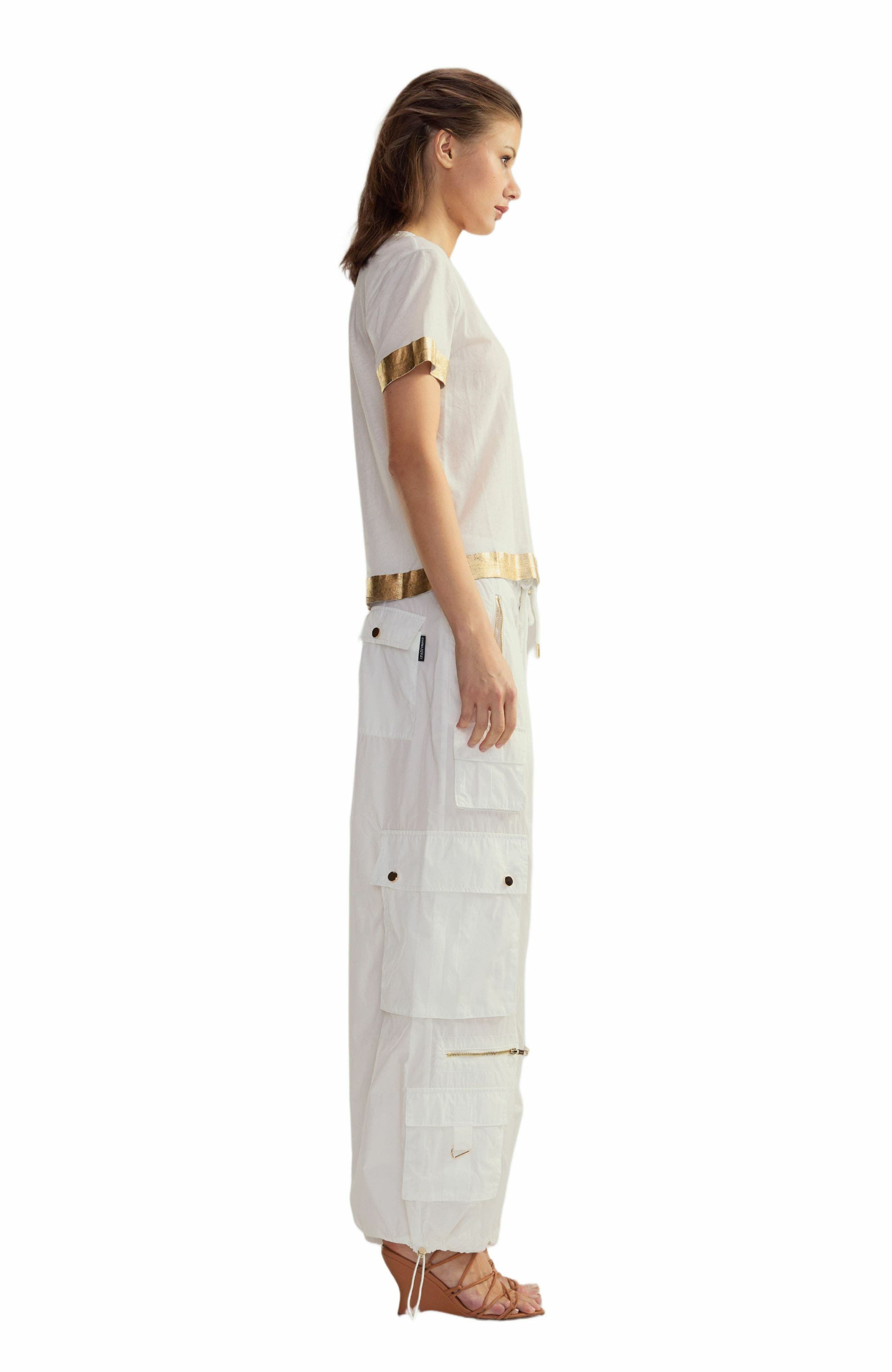 Cynthia Rowley Athena Tee in White at Nordstrom - 2