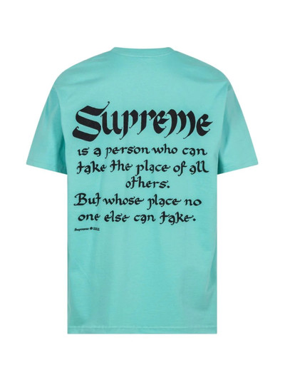 Supreme Person short-sleeve T-shirt outlook