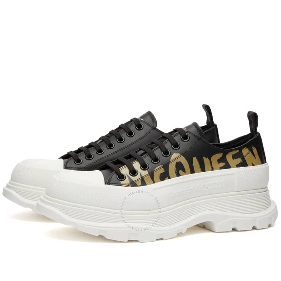 Alexander Mcqueen Tread Slick Lace-Up Sneakers - 2