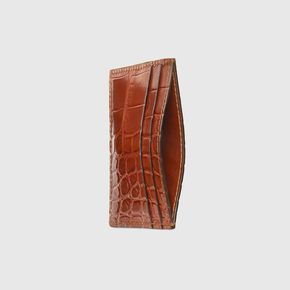 Crocodile card case - 2