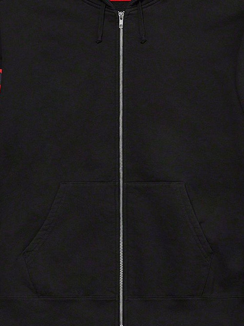 Supreme x Thrasher Multi Logo Zip-Up hoodie outlook