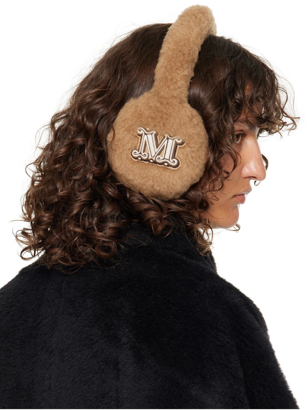Beige Muffy Ear Warmers - 3