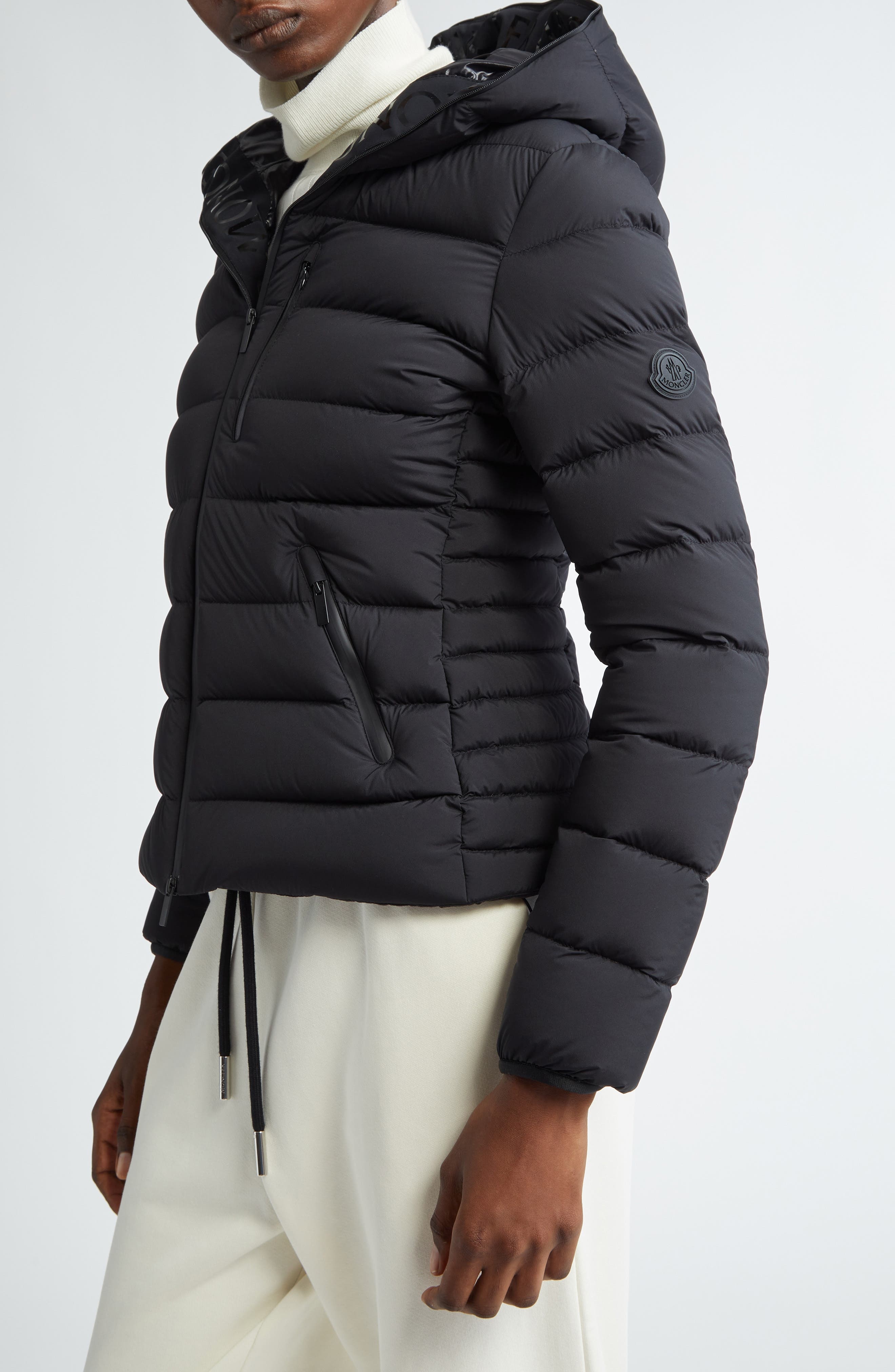 Herbe Quilted Hooded Down Puffer Jacket - 5