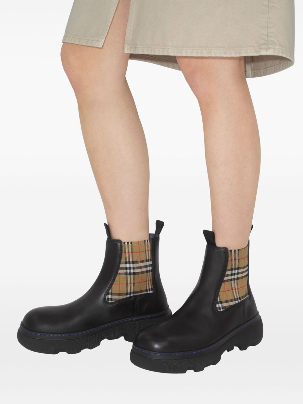 leather Chelsea boots - 7