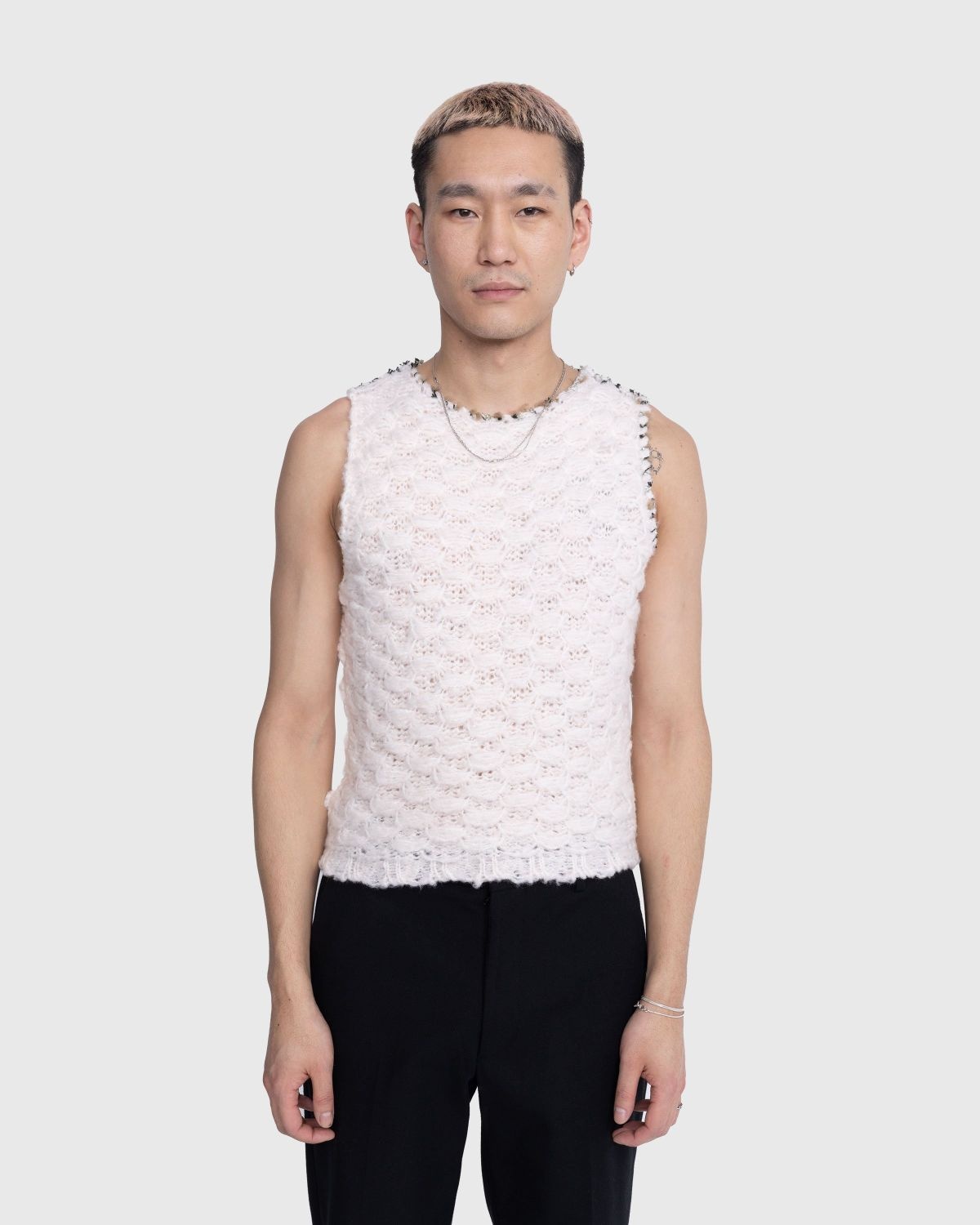 Acne Studios – Knit Vest Pink - 2