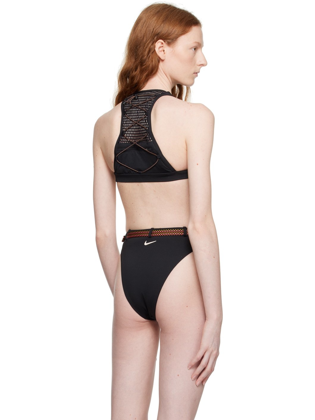 Black Bungee Bikini Top - 3