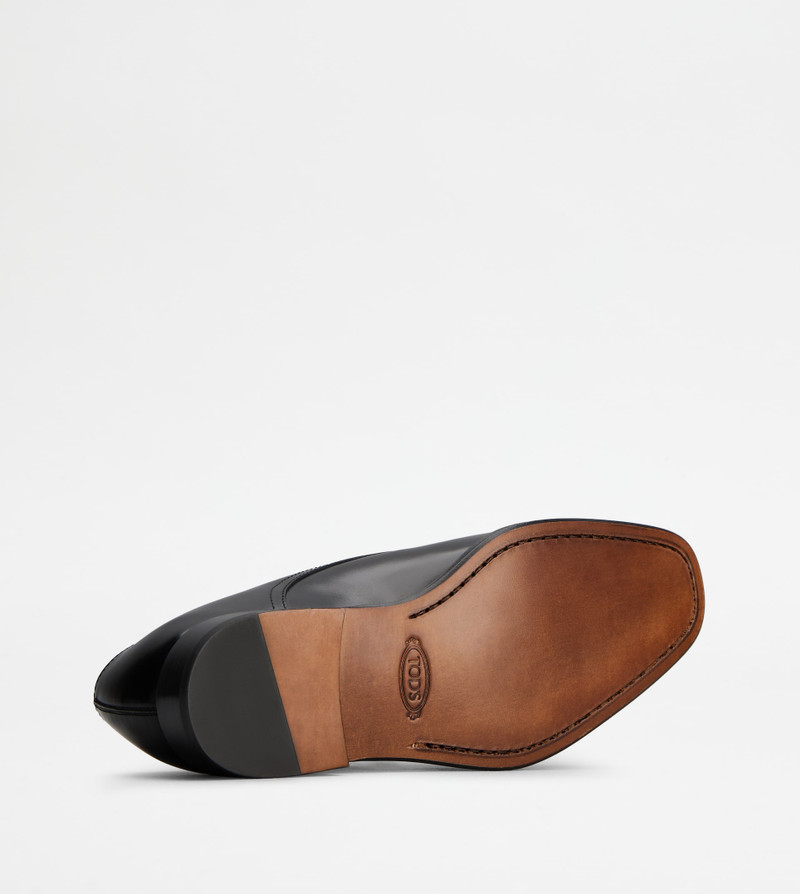 MONKSTRAPS IN LEATHER - BLACK 4