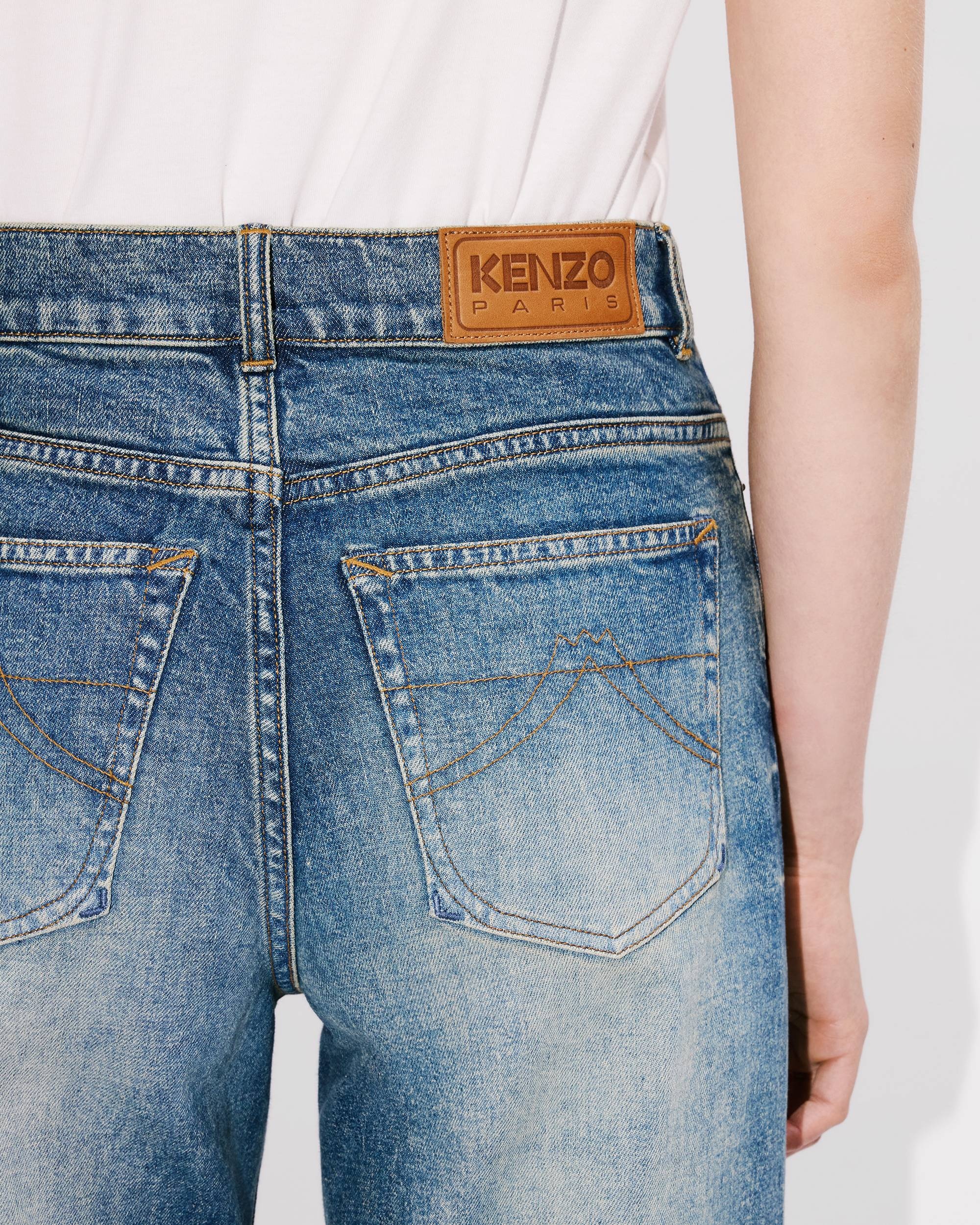 AYAME wide jeans in stretch japanese denim - 7