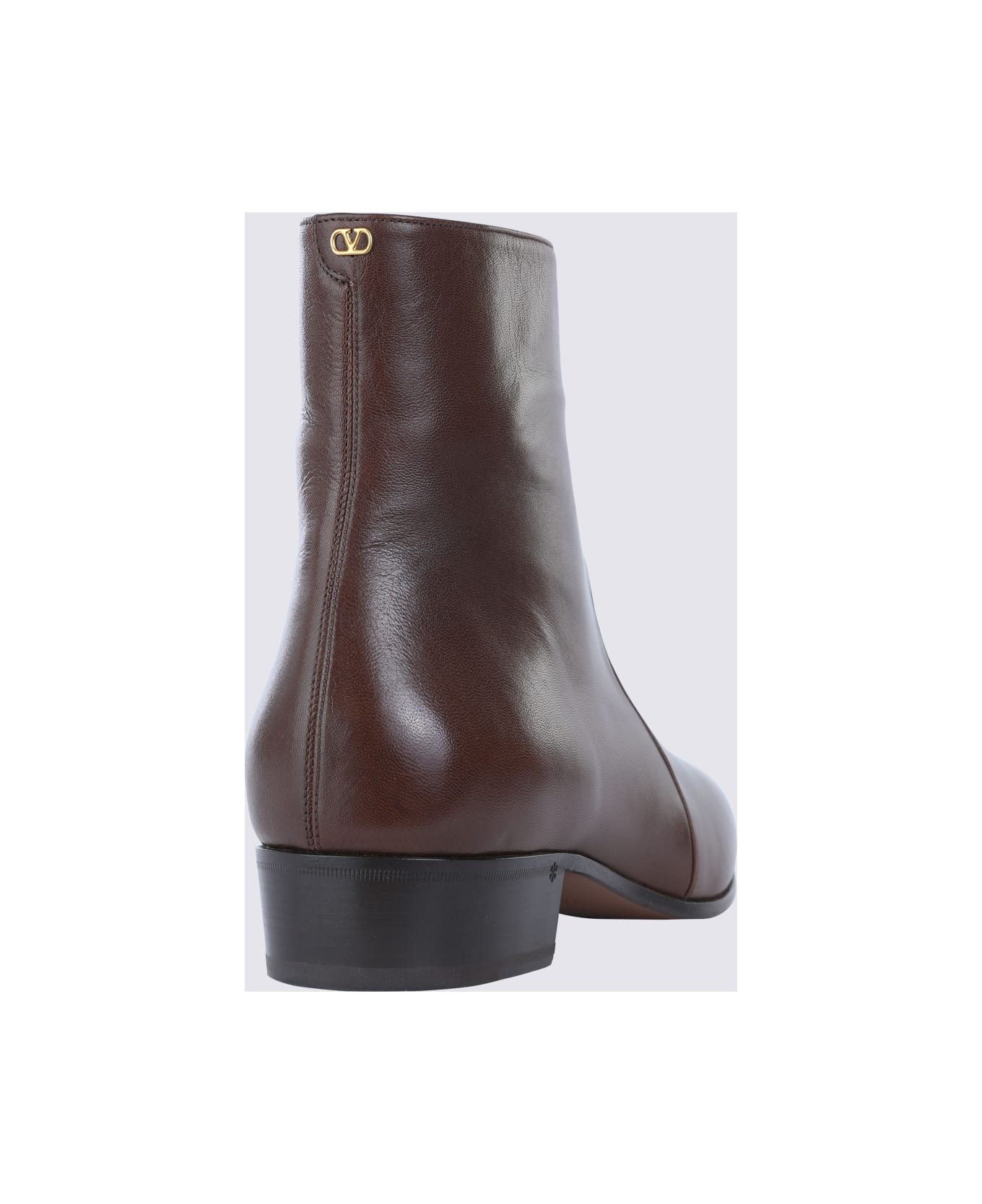 Bark Leather Beatle Boots - 3