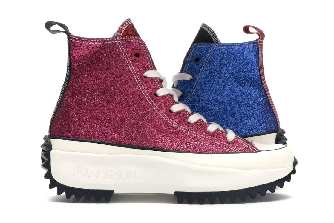 Converse Run Star Hike Hi JW Anderson Glitter - 1