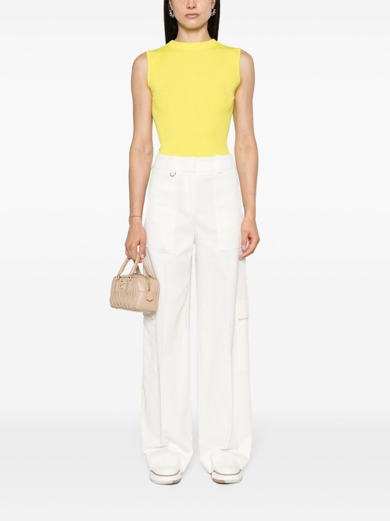 BOSS wide-leg twill trousers outlook