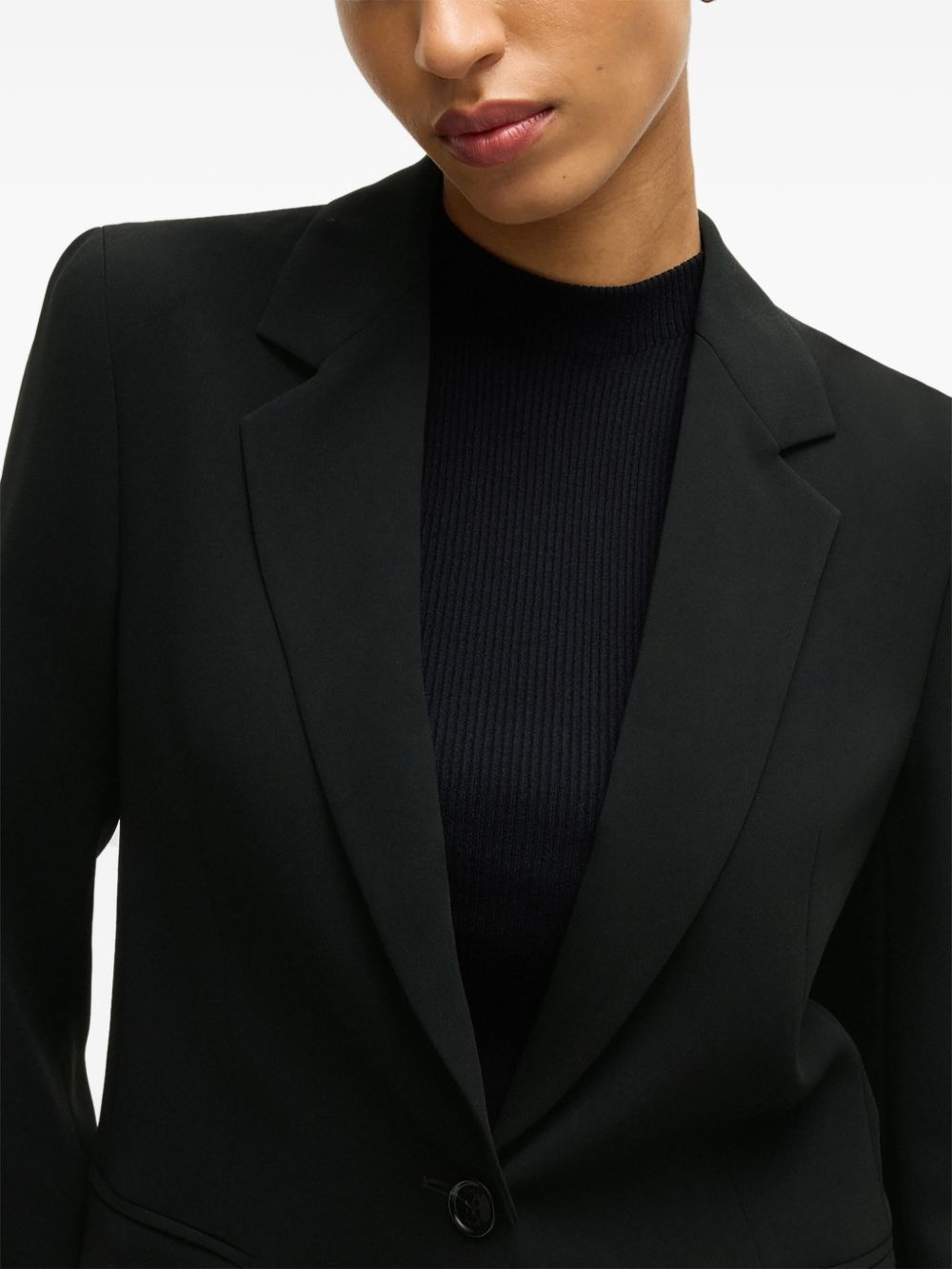 single-breasted blazer - 6