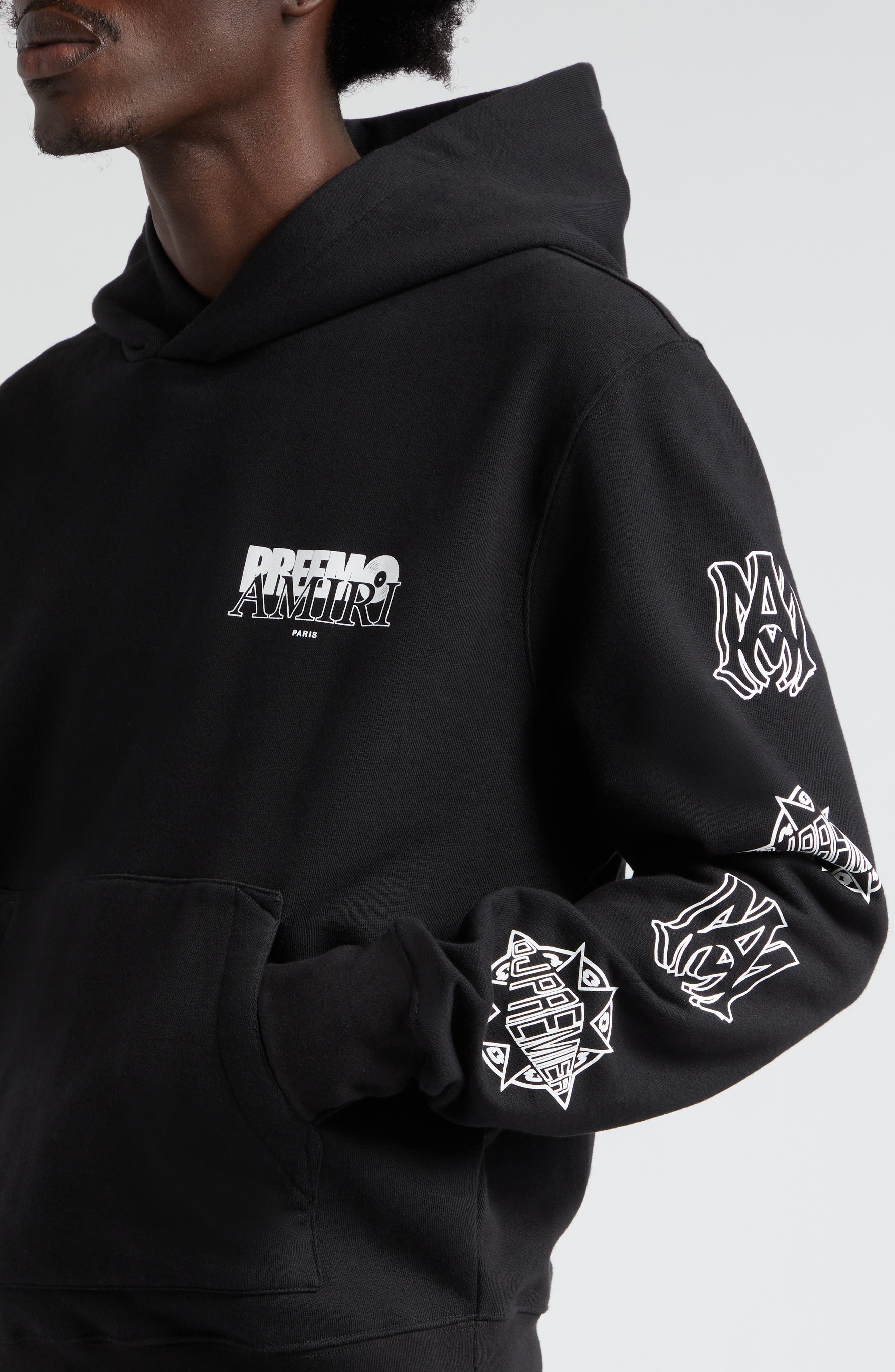 x Premier Records Cotton Graphic Hoodie - 4