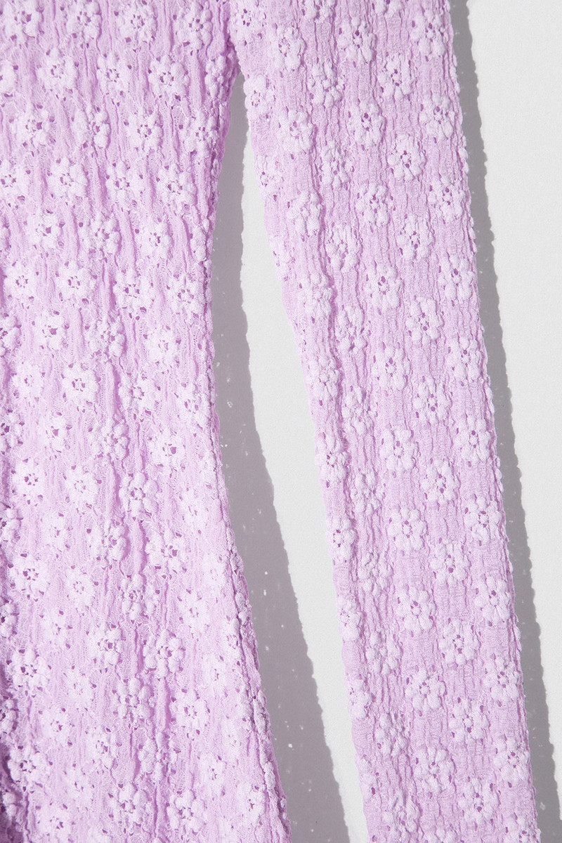 RUBI DRESS LILAC FLORAL LACE 6