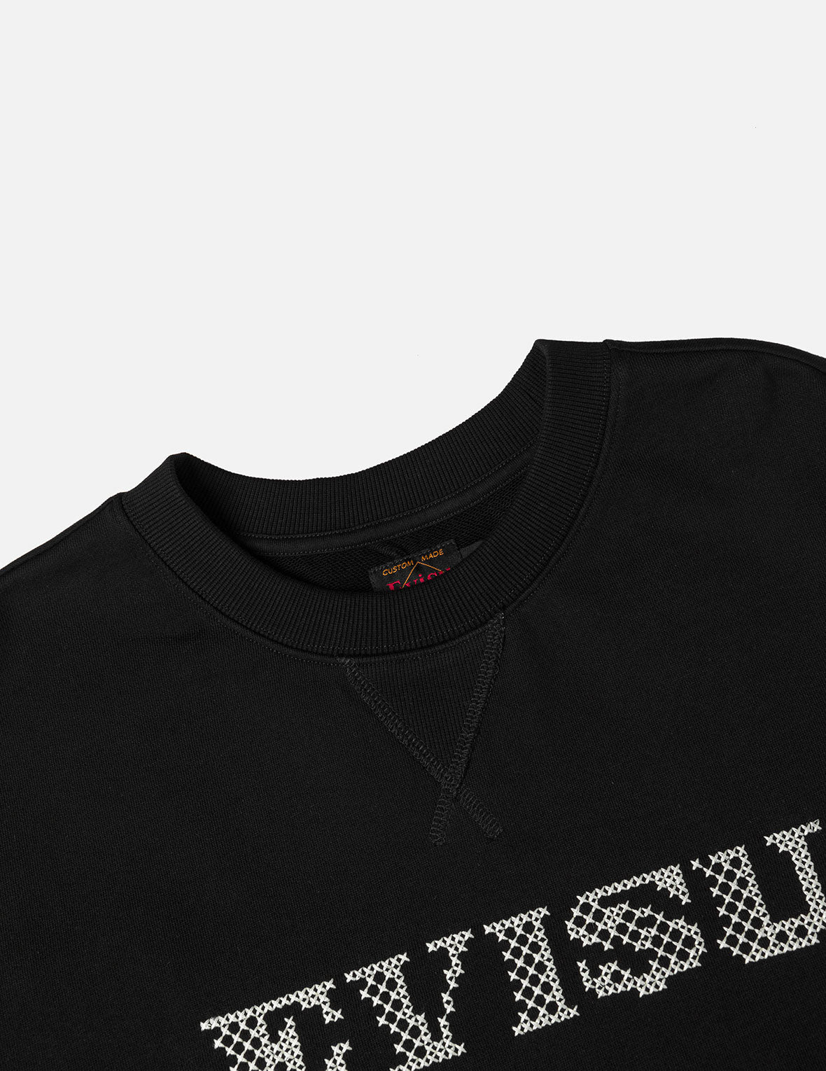 Crane and Seagull Embroidery Relax Fit Sweatshirt - 9