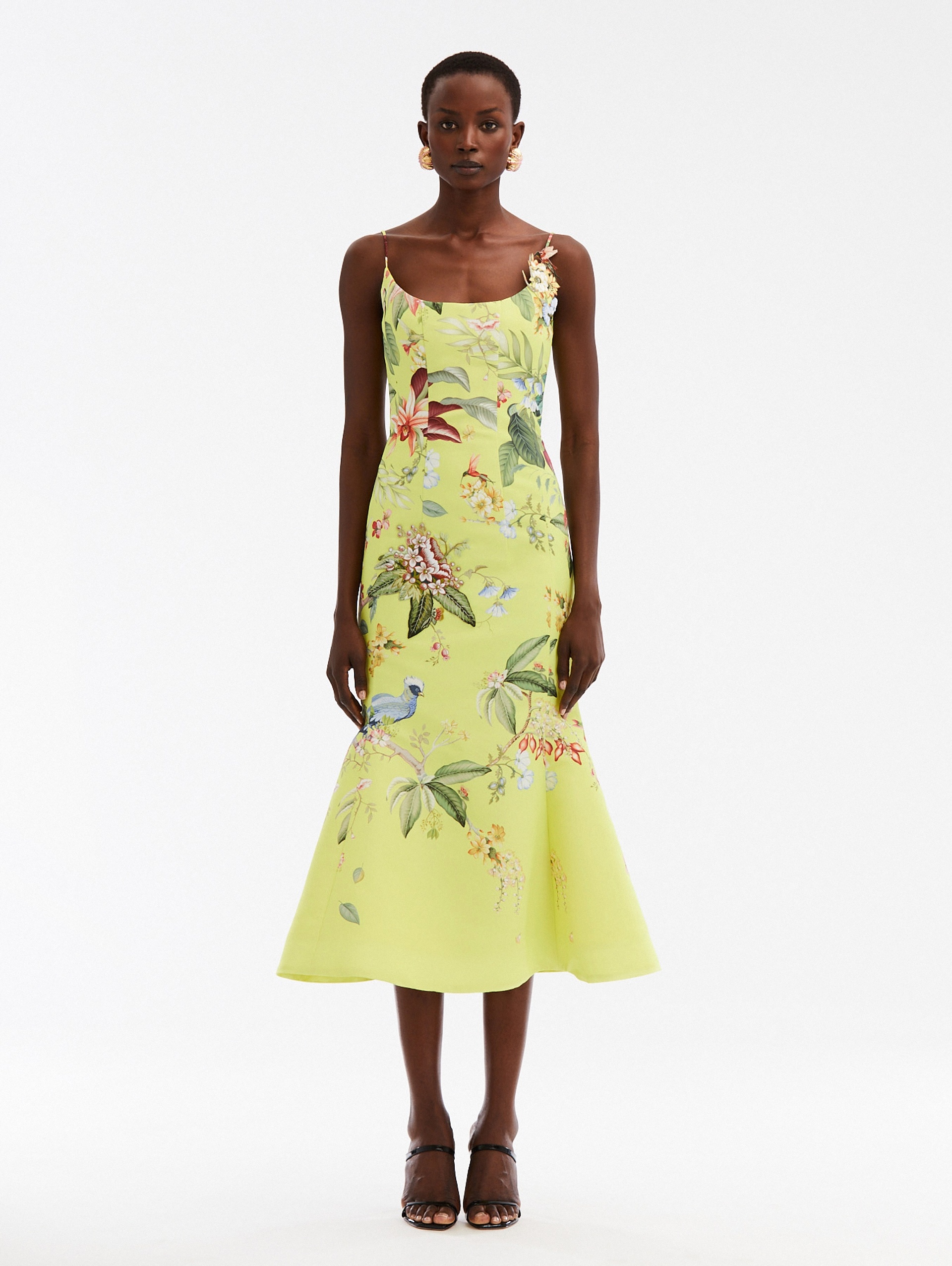 Oscar de la renta animal dress hotsell