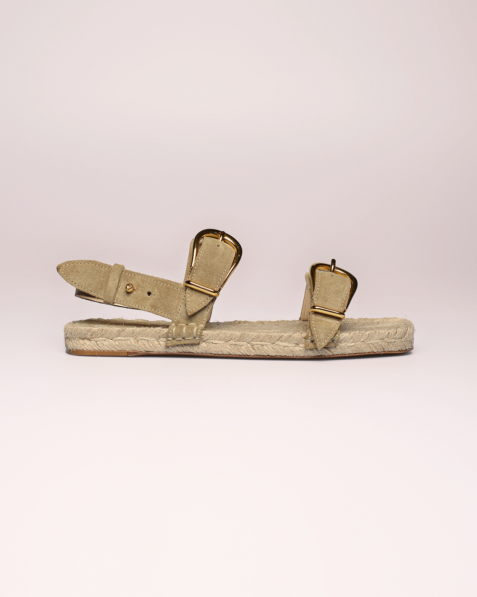 MUNGA - Cow suede sandals - Sand - 3