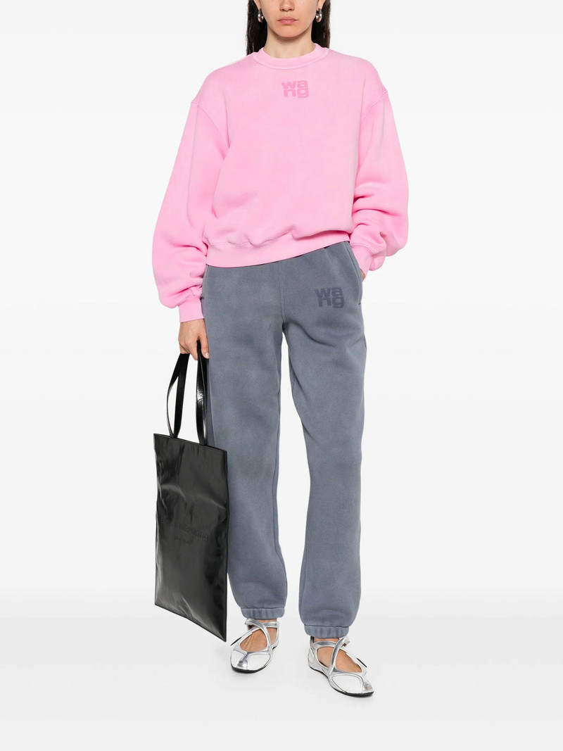 alexanderwang.t Essential Terry Crew Sweatshirt outlook