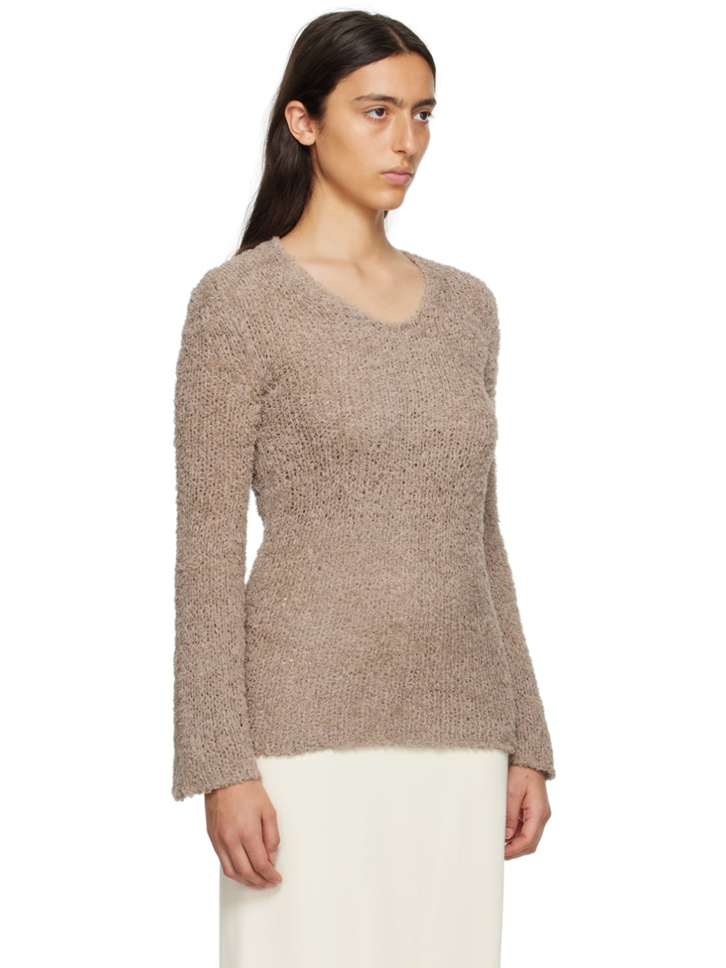 Taupe Pelira Sweater - 2