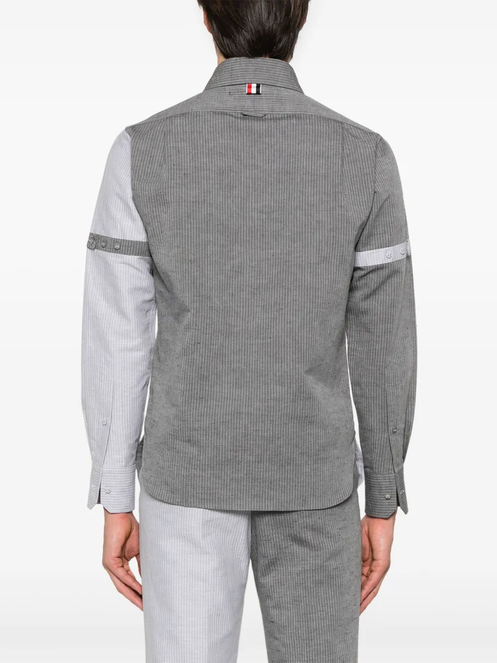 Tonal University Stripe Funmix Armband Shirt Men - 4