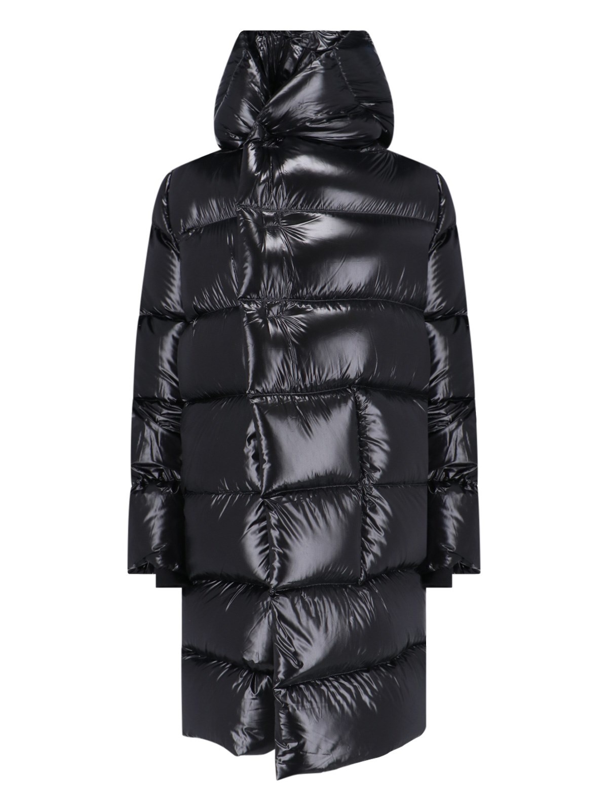 'PORTERVILLE LS' HOODED MIDI DOWN JACKET - 1