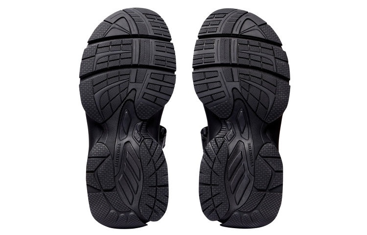 (WMNS) Balenciaga Tourist Sandals 'Black' 738612W2CDA1000 - 7