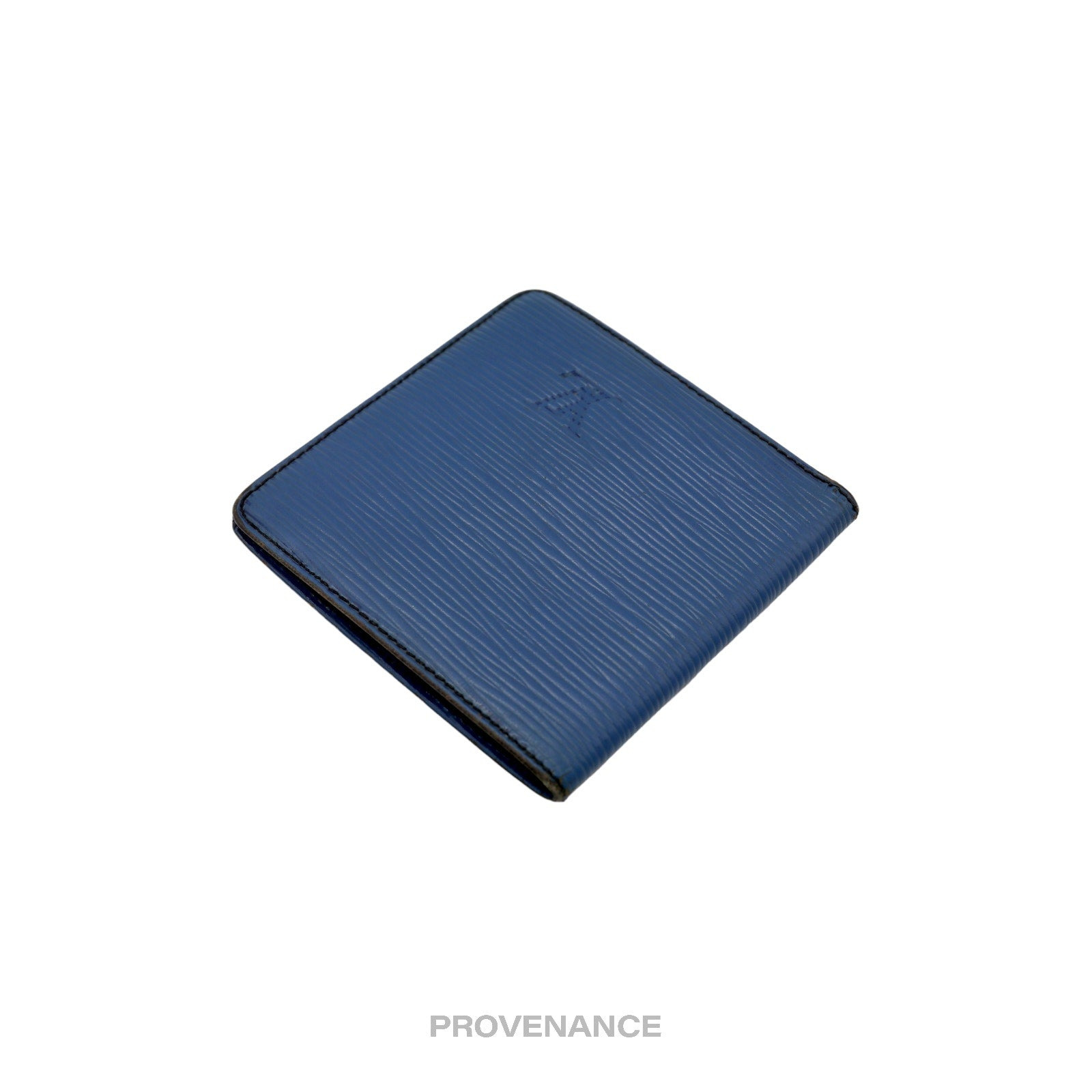 Louis Vuitton MALLETIER 6CC Bifold Wallet Toledo Blue Epi - 4