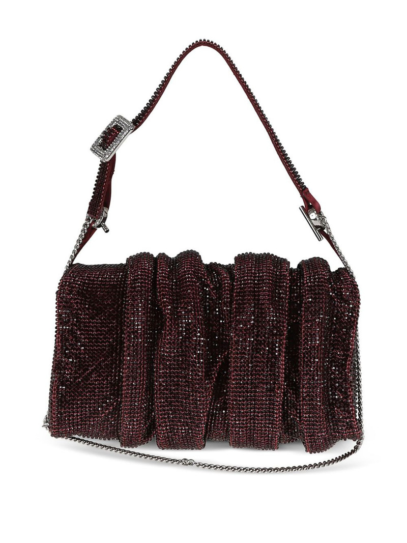 BENEDETTA BRUZZICHES Iris Miss crystal-embellished shoulder bag outlook