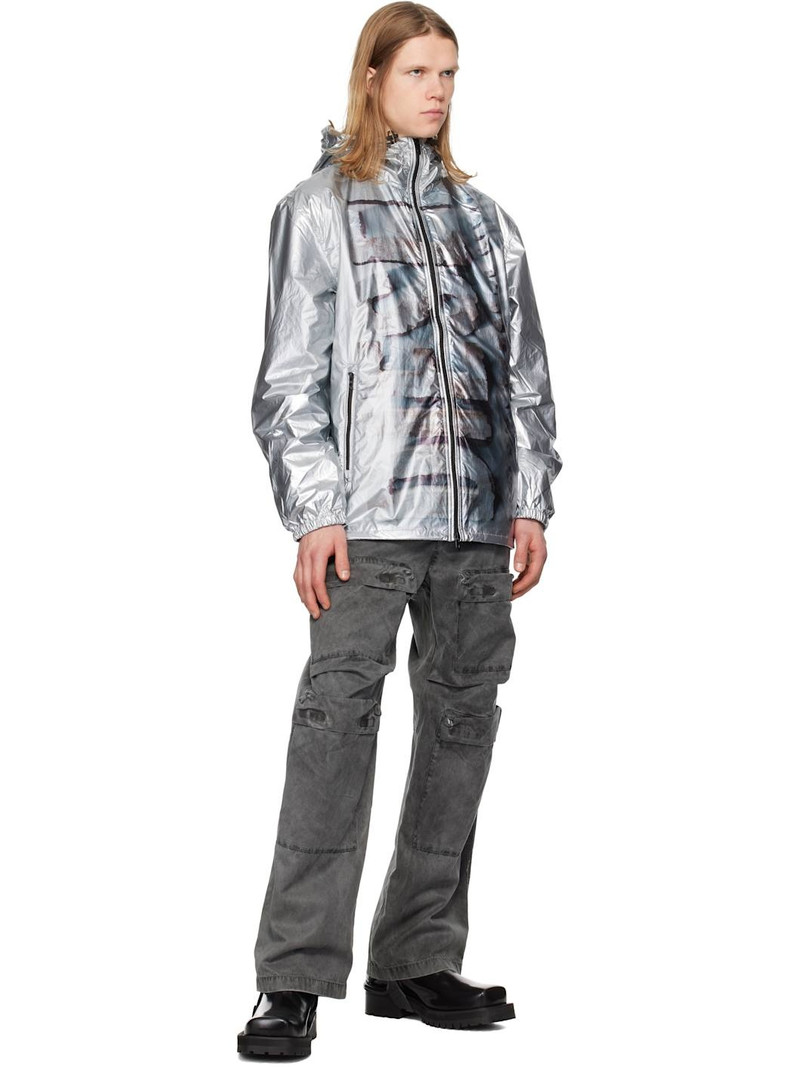 Diesel Silver J-Otte Hooded Jacket outlook