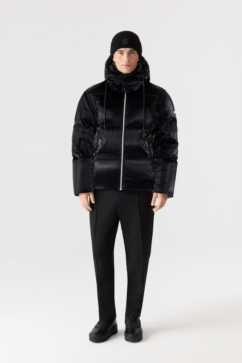 MACKAGE KENT-GLO High-Gloss Hooded Down Jacket outlook