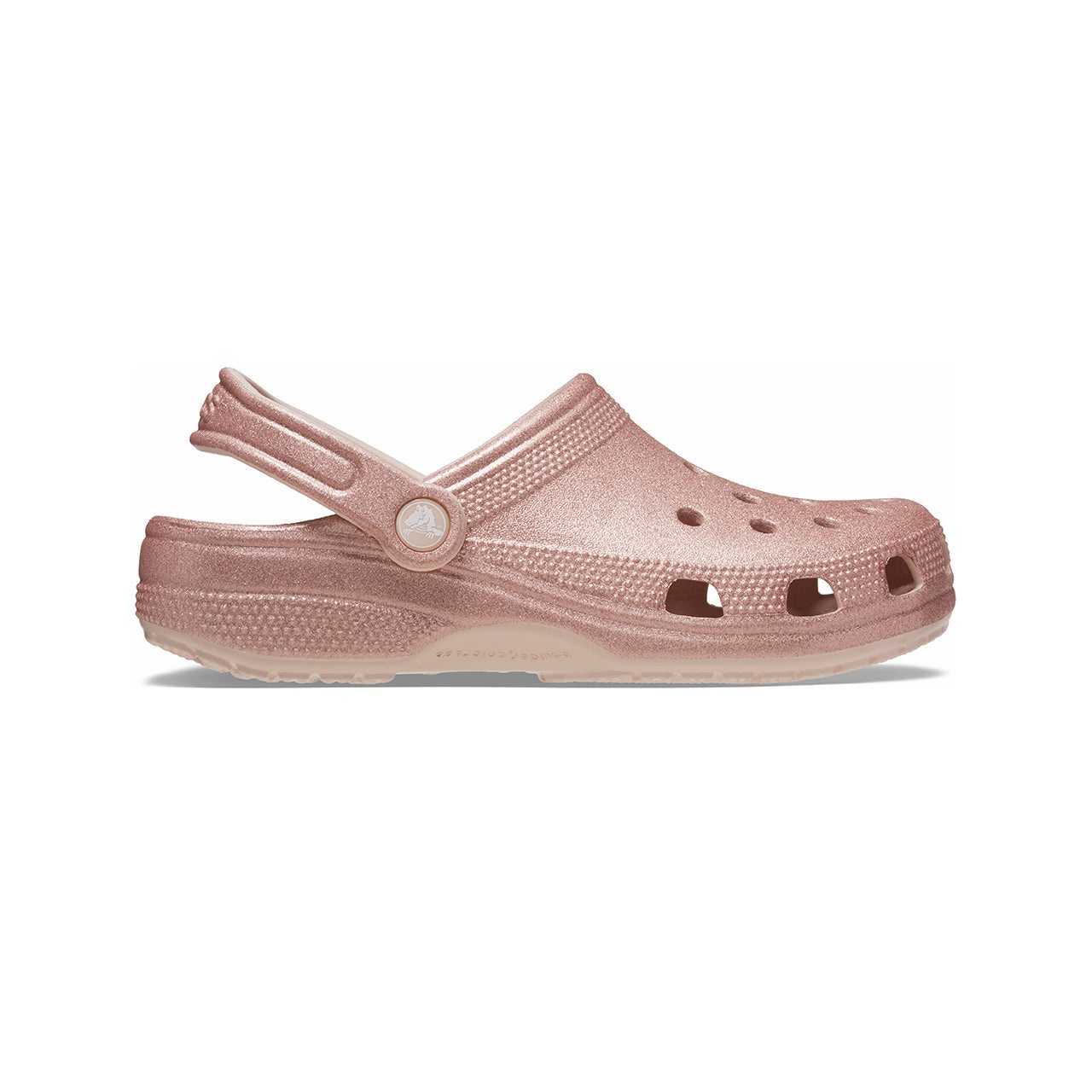(WMNS) Crocs Classic Glitter Clogs 'Pink' 205942-6WV - 2