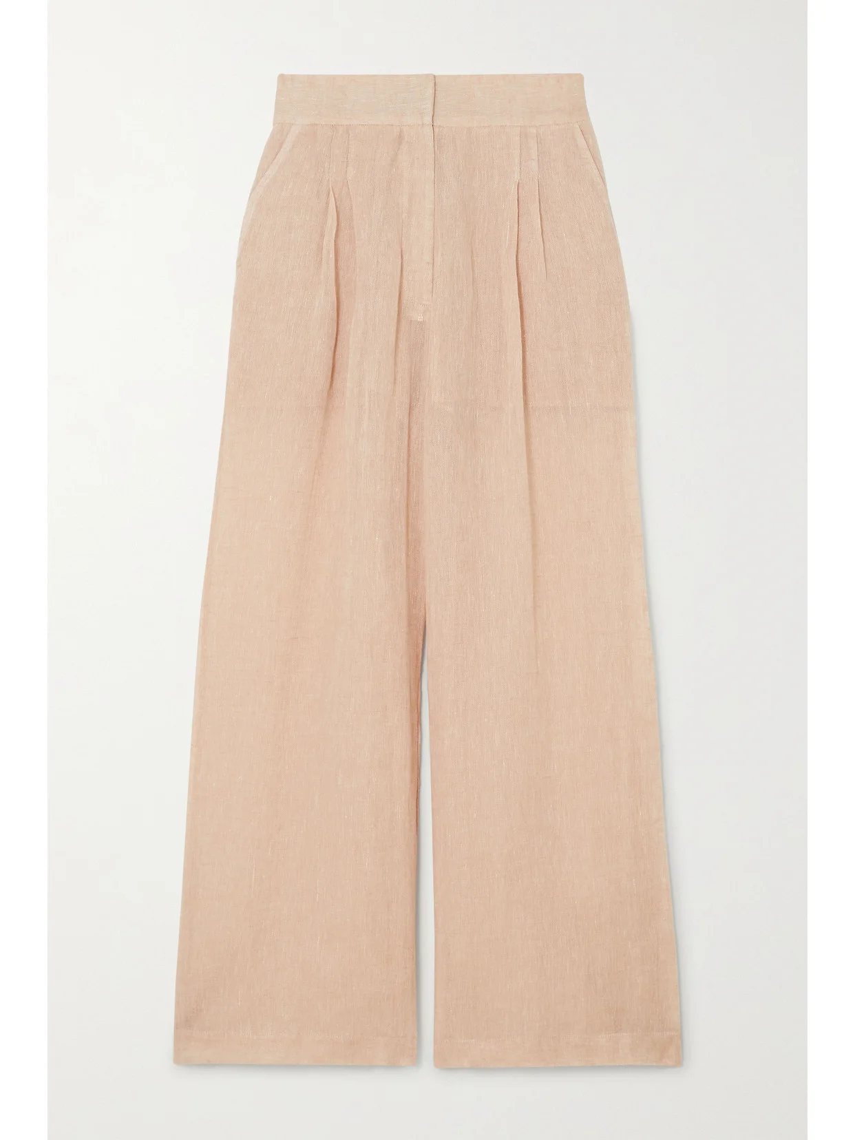 Sohag Linen Wide-leg Pants - 1