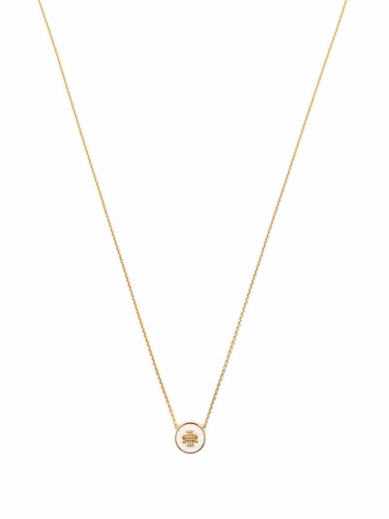 Kira enamel pendant necklace 1